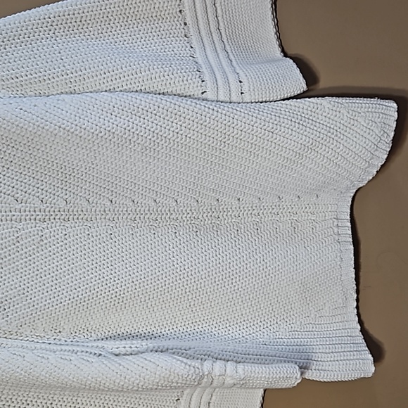 Anthropologie White Knit Sweater - Picture 4 of 13